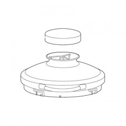 Magimix Glass lid with cap